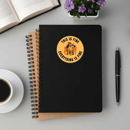 This is fine. Everything is Fine. Sticker